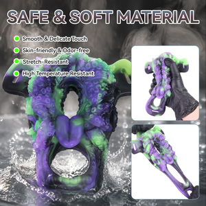 Octopus Grinder Sex Toys Clit Sucker for men women <b>Vibrating</b> Couple flirting and foreplay pleasure enhancer with Adjustable Belt - Product Image 4