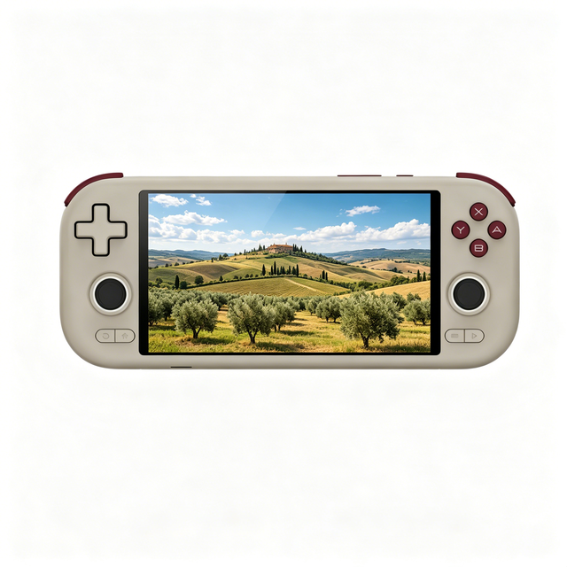 Art Craft Classic Handheld Game Console Texture Retro Handheld Video Game Console with Durable Material for Long Service