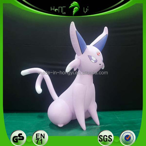 Giocattolo Gonfiabile Personaggio Pokémon <span class=keywords><strong>Espeon</strong></span> in PVC, Colore Personalizzato, Garanzia di 3 Anni, Pompa Elettrica <span class=keywords><strong>da</strong></span> Hongyi - Product Image 4