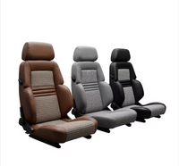 Accessoires de modification automobile OEM, siège baquet Recaro en cuir PVC, siège baquet Recaro de luxe