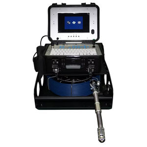 SK3828กล้องวิดีโอ10นิ้ว600 LCD 1024 DN28mm 6600mA แพน180เอียง360ความแม่นยำสูงมิเตอร์เคาน์เตอร์กล้องส่องท่อกล้องตรวจสอบ - Product Image 1