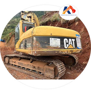 Excavatrice sur chenilles Cat 320C originale Caterpillar 320 Excavatrice Caterpillar d'occasion avec marteau à vendre - Product Image 1