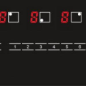 Cocina de Inducción de Cuatro Quemadores con Carcasa Metálica, Alemania - Product Image 3