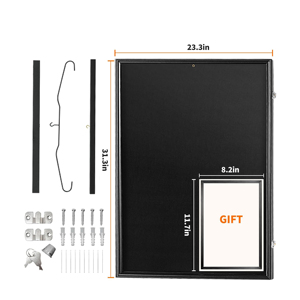 Vitrine pour maillot de sport, boîte à maillot, présentoir mural pour baseball, basketball, football - Product Image 3