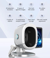 Analyseur de peau intelligent 3D AI en gros, scanner facial, machine d'analyse cutanée, testeur facial, scanner prenant en charge 19 langues