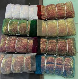 Tissu de robe à paillettes arc-en-ciel de luxe pour les mariages et les fêtes Prix de gros Disponible au prix de gros - Product Image 5