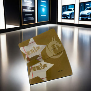 Tarjeta de Visita Inteligente RFID NFC de PVC Transparente de Lujo con Impresión Personalizada, Logotipo Serigrafiado, Magnética, Película Laminada de 0.76mm de Grosor - Product Image 2