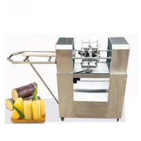 Automatische suikerrietenschilmachine, commerciële suikerrietenschiller, elektrische suikerrietenschiller voor suikerrietensapzaak