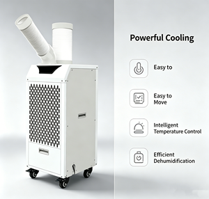 เครื่องปรับอากาศแบบตั้งพื้น 220V แบบถอดได้ 3.5KW 550m³/ชม. สำหรับสำนักงาน โกดัง ใช้ภายในอาคาร 12000 BTU ไม่มีชุดภายนอก - Product Image 2