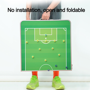 <span class=keywords><strong>Table</strong></span> de football tactique pliable portable de grande taille avec tableau magnétique - Product Image 5