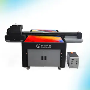 CF-1016 3D Eco Solvent Industriële Digitale Uv Kleur Flatbed Inkjet Printer Voor Glas Commodity