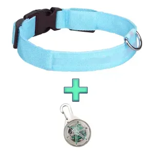 Collare per animali domestici illuminato con luce a LED e palla a LED, taglia L - Product Image 3