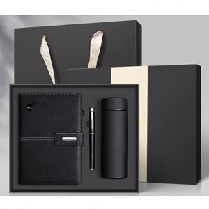 Smart Products Promotional Items Notebook <b>Water</b> Bottle NFC Chip Business Stationary Gift Custom Office A5 with <b>Pen</b> Gift Box Set - Product Image 3