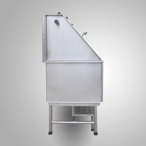 Grande machine à laver <span class=keywords><strong>pour</strong></span> chiens et chats <span class=keywords><strong>Baignoire</strong></span> en acier à structure démontable Chiens <span class=keywords><strong>Baignoire</strong></span> <span class=keywords><strong>pour</strong></span> animaux de compagnie en acier inoxydable 304 - Product Image 5