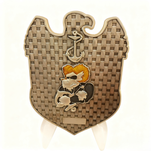 Pièce commémorative personnalisée OEM moderne <span class=keywords><strong>2D</strong></span> 3D plaquée or émaillée pour collection - Product Image 1