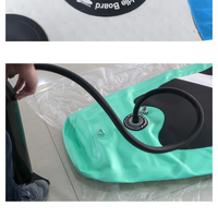 Planche à pagaie gonflable portable SUP avec pompe manuelle à double action