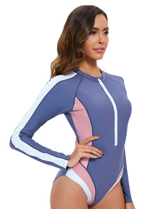 <span class=keywords><strong>Maillot</strong></span> <span class=keywords><strong>de</strong></span> <span class=keywords><strong>bain</strong></span> une pièce <span class=keywords><strong>anti</strong></span>-<span class=keywords><strong>UV</strong></span> UPF 50+ à manches longues, sexy, coupe triangle, pour le surf, <span class=keywords><strong>maillot</strong></span> <span class=keywords><strong>de</strong></span> <span class=keywords><strong>bain</strong></span> conservateur - Product Image 3