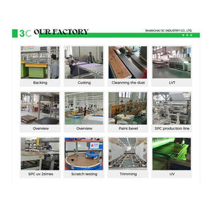 Vinilo de PVC LVT de nogal negro, parte trasera seca/<span class=keywords><strong>pegamento</strong></span>, tablones de suelo, baldosas, suelo de vinilo Lvt, suelo de vinilo de lujo - Product Image 5