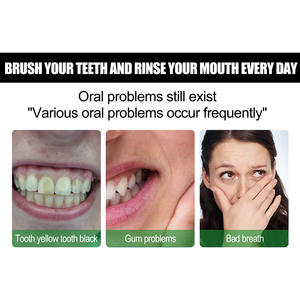 Dentifrice blanc profond au charbon de bambou Dents blanches profondes Nettoyage des taches dentaires Odeur buccale Soins bucco-dentaires - Product Image 4