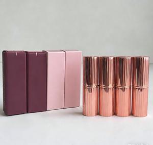 Lápiz Labial Mate de Terciopelo de Larga Duración de Marca de Lujo OEM, Ingredientes Minerales de Alta Calidad, Resistente al Agua e Hidratante, Vegano, Antiadherente - Product Image 1