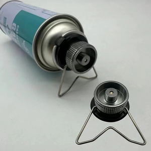 室外燃烧器适配器室外燃气灶丙烷罐气体补充适配器盒式气筒罐气缸适配器 - Product Image 1