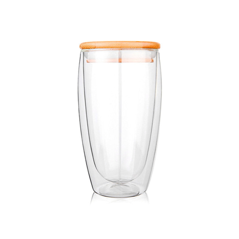 Новейший и термокомпрессор для печатания на чашке устойчивый ясный с двойными стенками Стеклянная чашка кофе