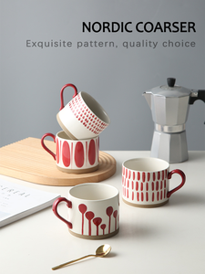 The Manufacturer Directly Supplies Large-capacity <b>Ceramic</b> Mugs, Hand-painted Underglaze Color Coffee <b>Cups</b> - Product Image 6