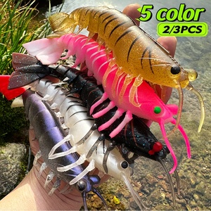 Señuelos <span class=keywords><strong>de</strong></span> Pesca Artificiales <span class=keywords><strong>de</strong></span> Plástico Suave <span class=keywords><strong>de</strong></span> 22g y 37g, Paquetes <span class=keywords><strong>de</strong></span> 2 y 3 Unidades, Señuelos <span class=keywords><strong>de</strong></span> Camarón para Agua Salada y Dulce, para Pescar Pargo - Product Image 5