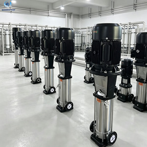 Système de pompe centrifuge verticale multi-étages à haute pression, équipement d'alimentation en eau constante 15 kW - Product Image 4