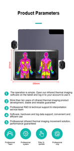 Système portable d'imagerie thermique infrarouge pour la gestion de la santé, détecteur corporel complet avec rapport d'évaluation de santé générée par l'IA - Product Image 4