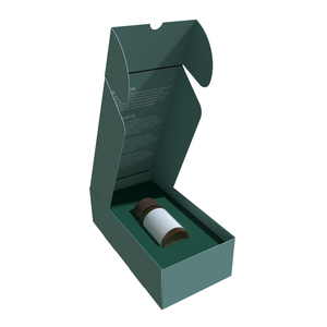 Caja de embalaje de vitamina Impresión digital personalizada doble cara impresión suplementos de vitamina botella caja de envío con alta calidad - Product Image 2