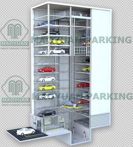 Smart tipo forcella in acciaio torre <span class=keywords><strong>Auto</strong></span> ascensore idraulico verticale edificio sistema di parcheggio <span class=keywords><strong>Auto</strong></span> Maoyuan PCS-4 5 anni di garanzia - Product Image 5