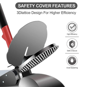 Marca Premium RAF SOKANY Precio de fábrica Ce ROSH Certificación Máquina de nieve Trituradora de hielo eléctrica semiautomática - Product Image 5