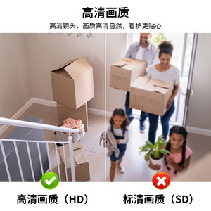 Adjustable Network Camera 58x65x105mm Night <b>Vision</b> Voice Intercom Motion Detection Home Surveillance - Product Image 5
