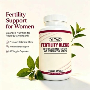 Cápsulas de Apoyo a la Fertilidad Femenina ODM, Mezcla para la Salud Reproductiva, Suplemento Dietético Vegetariano, Fabricación de Marca Privada, 60 Cápsulas - Product Image 5