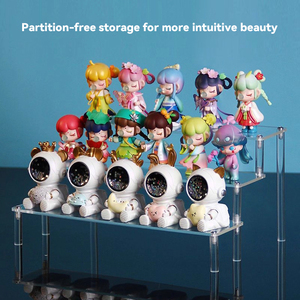 Acrylic ba tầng bước hiển thị giá lưu trữ nước hoa giá trong suốt cupcake hiển thị đứng - Product Image 4