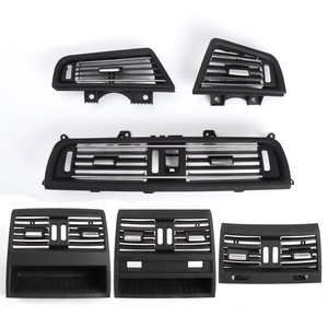 Griglia di Ventilazione AC per Console Centrale Lato Guida Destro con Finitura Cromata per <span class=keywords><strong>BMW</strong></span> F10 F11 Serie 5 64229166888 - Product Image 1