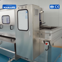 Hoge Efficiëntie RVS Pluimvee Kippen Kwalei Kooi Bak Reinigingsmachine CE Goedgekeurd Bakkerij Bloemmolen Kratten Pallet