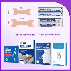 工場直販 JingDa JD-NS 鼻腔拡張テープ 大小サイズ 不織布 CE認証 睡眠サポート いびき防止 マウスパッチ - Product Image 6