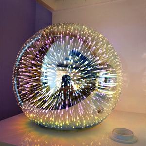 Lámpara LED de Techo Moderna para Bar, Diseño 3D en Vidrio, Creativa y Personalizada, para Tienda de Ropa, Cafetería, Loft, Restaurante - Product Image 4