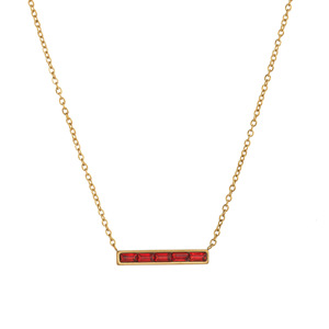 Collar con Colgante de Acero Inoxidable de Estilo Bohemio de Lujo con 12 Constelaciones - Nuevo Chapado en Oro de 18K - Product Image 5