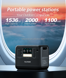 Chargeur solaire haute capacité à charge rapide, station d'alimentation portable 2000W W2000, V2000, rechargeable - Product Image 3