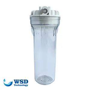 10 Inch 1/4" thread Quick Connect Water water filter housing 10 inch with stand Water Filter Cartridge