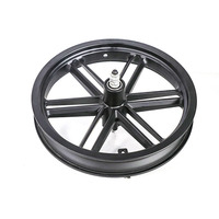 Accessoires de vélo électrique OUXI V8 en gros, roue avant à pneu large de 20*4.0 pouces en alliage Mg, pneu non inclus