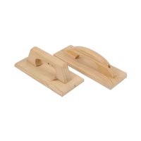 Truelle flottante en bois de qualité industrielle avec fonction carrée truelle de plâtrage avec manche en bois confortable