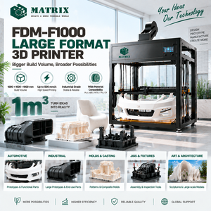 Impresora 3D Industrial Grande de 1000*1000*1000 para la Creación de Moldes de Fundición y Soluciones de Producción en Fundición - Product Image 1
