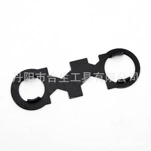 Llave de doble extremo para tapa de válvula, 160 mm, métrica, hierro, electroforis, uso industrial - Product Image 1