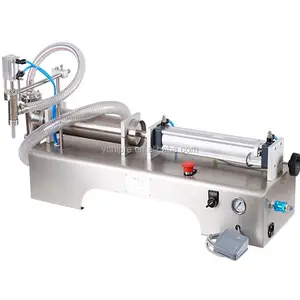 G1WY Semi-automatic Liquid filling machine for oil,perfume,mineral water,juice,soy milk (500-3000ml)