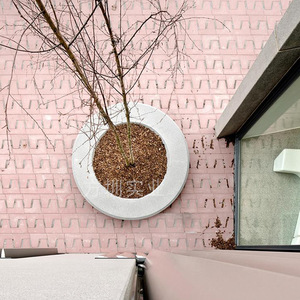 Fiberglass <b>Tree</b> <b>Planter</b> Bench Outdoor Modern Patio Furniture Circular Seat Durable Landscape Decor - Product Image 2