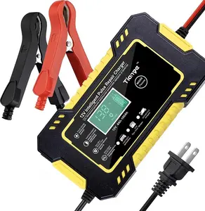 12V Quick Opladen Auto Batterij Opladen Motorfiets Lader Volledige Intelligente Automatische Reparatie Batterij Oplader